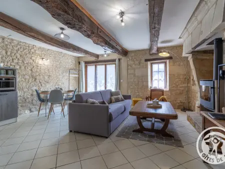 Gîte charmant en tuffeau près de Saumur avec terrasse, poêle à bois et grandes commodités - Photo 4
