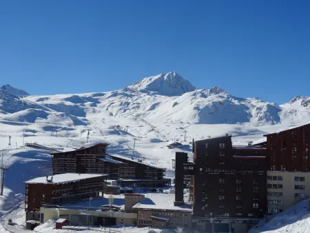 Studio 5 pers. à Arc 2000, vue pistes, balcon, Appartement 5 personnes à Les Arcs 2000 - Photo 2