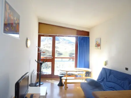 Studio 5 pers. à Arc 2000, vue pistes, balcon, Appartement 5 personnes à Les Arcs 2000 - Photo 9