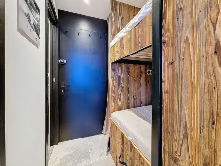 Studio moderne skis aux pieds avec balcon, Appartement 3 personnes à Les Menuires - Photo 8
