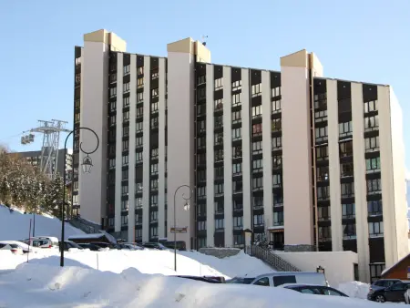Studio moderne skis aux pieds avec balcon, Appartement 3 personnes à Les Menuires - Photo 13