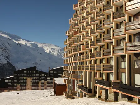 Studio moderne skis aux pieds avec balcon, Appartement 3 personnes à Les Menuires - Photo 15