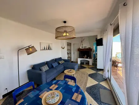 Appartement 2 pièces avec terrasse et vue mer à 50m de la plage - Photo 5