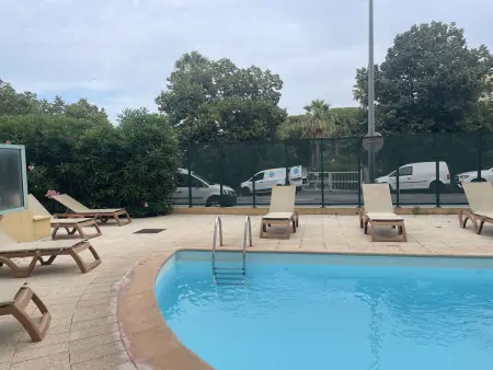 Juan les Pins: Appartement 2 pièces avec piscine proche plage - Photo 10