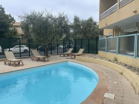 Juan les Pins: Appartement 2 pièces avec piscine proche plage - Photo 11