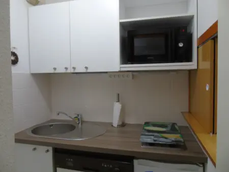 2 Pièces pour 4 pers. à Valfréjus près des pistes, balcon, parking gratuit - Photo 3