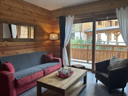 Appartement Ski aux Pieds, 6 Pers, Montgenèvre – Terrasse et Confort - Photo 10
