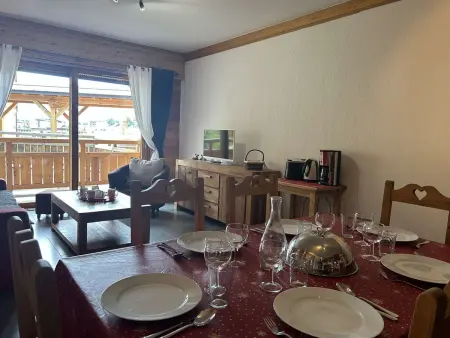 Appartement Ski aux Pieds, 6 Pers, Montgenèvre – Terrasse et Confort - Photo 13