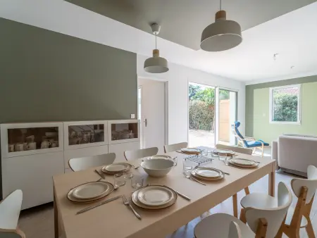 Maison neuve climatisée, 8 pers, proche plages, surf, Wi-Fi, terrasse, parking, ménage inclus - Photo 6
