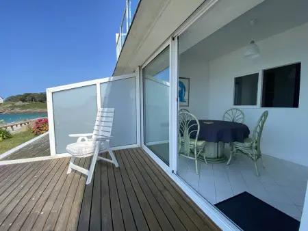 Appartement avec terrasse, accès direct plage, parking privé - Photo 6