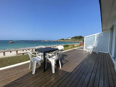 Appartement avec terrasse, accès direct plage, parking privé - Photo 12