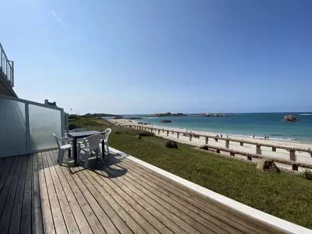 Appartement avec terrasse, accès direct plage, parking privé - Photo 15