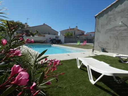 Maison moderne avec piscine à Notre-Dame-de-Monts, 6-8 pers. - Photo 12