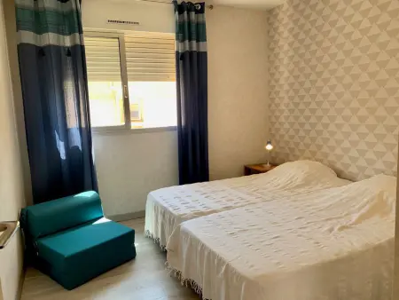 Appartement climatisé proche plage et port, Appartement 4 personnes à Mèze - Photo 4