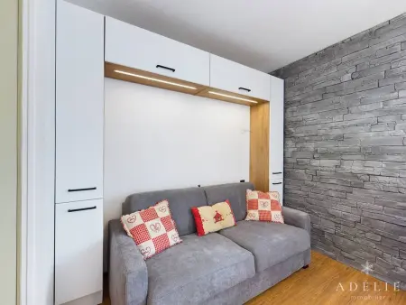 Studio rénové 2* pour 4 pers., skis aux pieds, balcon exposé sud-ouest, proche commerces et garderie - Photo 1