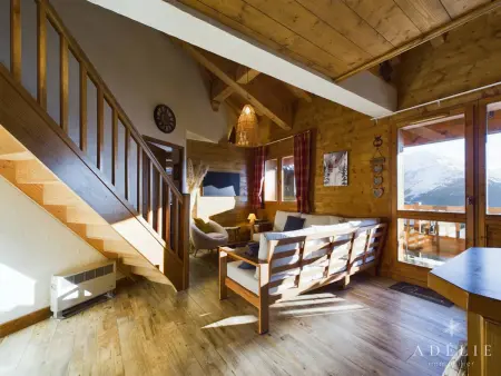 Duplex 3 pièces, centre station, 6 pers, classé 3*, proche remontées, balcon Sud-Est, casier à skis - Photo 2