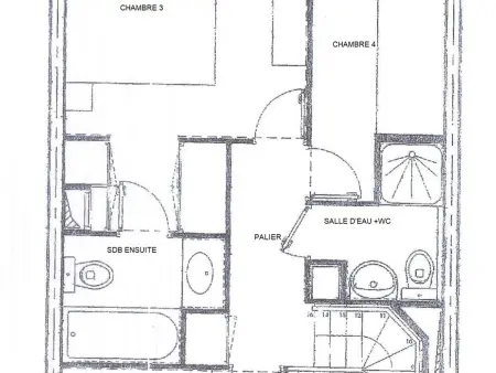 Duplex 5 pièces pour 10 pers avec balcon, hameau de la Forêt - Photo 18