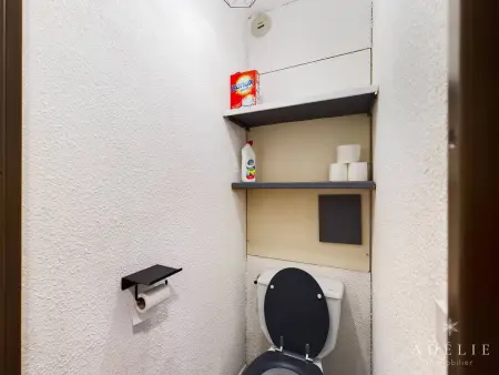 Studio cabine à 80m des pistes avec parking et balcon exposé sud - Photo 7