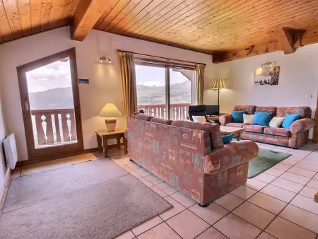 Charmant appartement 4 pièces pour 8 personnes à Vallandry, proche des pistes, vue magnifique - Photo 1