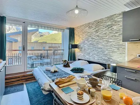 Tignes - Appartement 4 pers, balcon sud, TV Orange, wifi - Photo 13