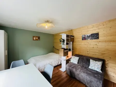 Charmant studio avec parking, vue montagne, proche centre Mont-Dore - Photo 3