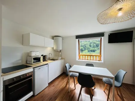 Charmant studio avec parking, vue montagne, proche centre Mont-Dore - Photo 5