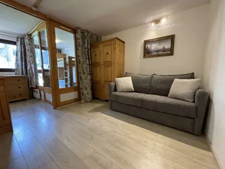 Appartement ski aux pieds, Val Thorens - 6 pers, 1er étage, 31m², proche commerces et ESF - Photo 9