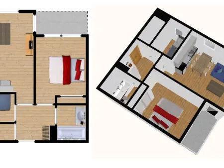 Charmant appartement avec WiFi et parking, au pied des pistes et au cœur du village - Photo 10