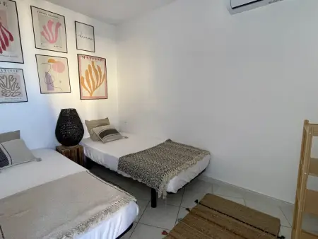 Appartement rénové avec piscine commune, 4 couchages, climatisé, wifi, terrasse vue mer - Photo 16