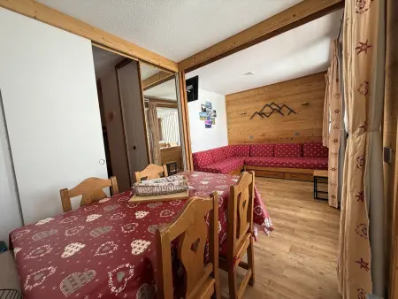 Studio rénové 4/5 pers · Ski aux pieds, Appartement 4 personnes à Belle Plagne - Photo 9