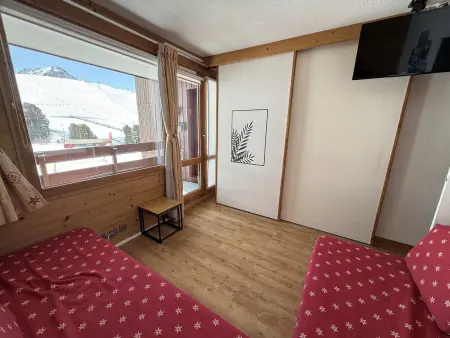 Studio rénové 4/5 pers · Ski aux pieds, Appartement 4 personnes à Belle Plagne - Photo 11
