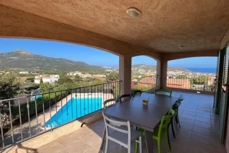 VILLA VUE MER MONTICELLO, Superbe villa avec vue mer et piscine privée - Photo 15