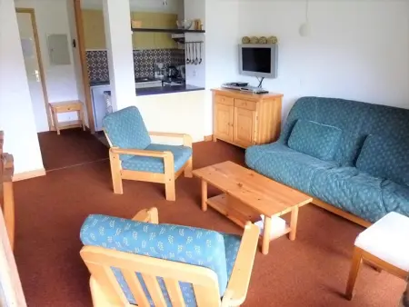 Grand appartement 3 pièces, proche des pistes, 8 couchages, accès piscine - Photo 5