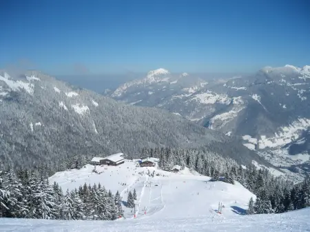 Location 2 pièces 4 pers, ascenseur, vue montagne, parking, St Jean d'Aulps - Photo 20