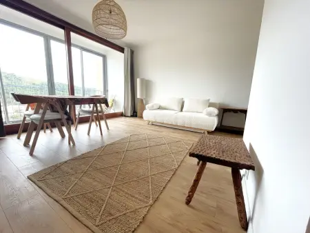 Studio confortable avec vue mer, loggia, animaux acceptés et parking privatif - Photo 8