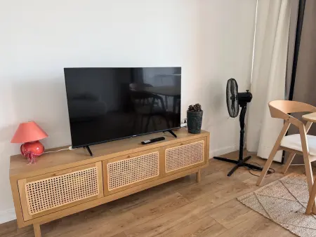 Studio confortable avec vue mer, loggia, animaux acceptés et parking privatif - Photo 10