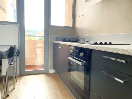 Studio confortable avec vue mer, loggia, animaux acceptés et parking privatif - Photo 14