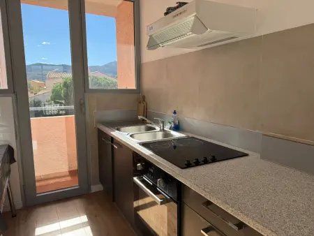 Studio confortable avec vue mer, loggia, animaux acceptés et parking privatif - Photo 15