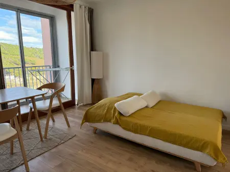 Studio confortable avec vue mer, loggia, animaux acceptés et parking privatif - Photo 21