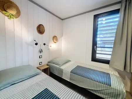 Chalet de standing pour 4 pers., piscine couverte et chauffée, à deux pas de la plage, Wi-Fi gratuit - Photo 12