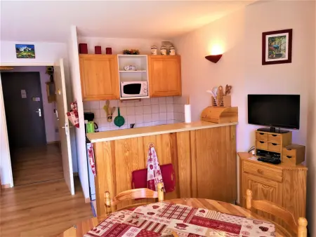 Studio confortable 4 pers, vue sur pistes, La Joue du Loup - Photo 1