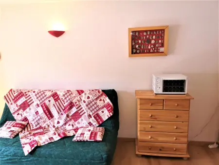 Studio confortable 4 pers, vue sur pistes, La Joue du Loup - Photo 3