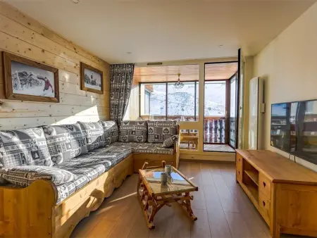 Appartement rénové 6 pers, 34m² + véranda, plein sud, Val Thorens, accès pistes et commerces - Photo 1
