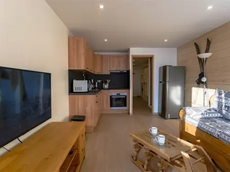 Appartement rénové 6 pers, 34m² + véranda, plein sud, Val Thorens, accès pistes et commerces - Photo 3
