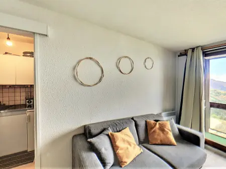 Studio skis aux pieds avec balcon et accès piscine - Photo 4