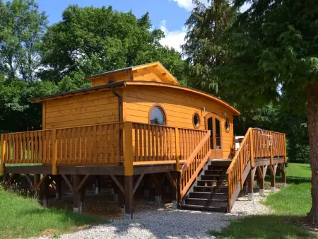 Chalet en bois dans nature, animaux admis, WiFi, Gite 4 personnes à Écouves - Photo 6