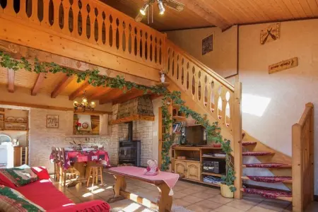 Chalet Le Mont, Chalet en Rhône-Alpes avec Vue - Photo 5
