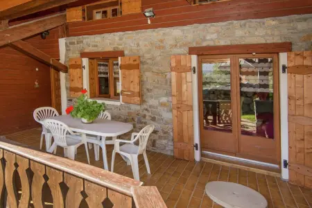 Chalet Le Mont, Chalet en Rhône-Alpes avec Vue - Photo 20