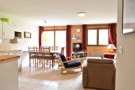 Appartement Britt, Appartement à La Chapelle près du télésiège - Photo 6