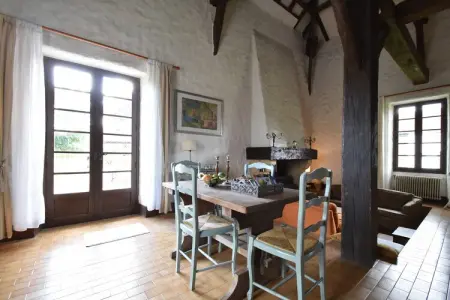 La Fermette, Villa en bord de rivière à Liglet avec piscine - Photo 1